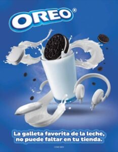 Copywriting creativo y divertido de la marca Oreo.