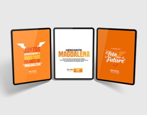 Ejemplo visual de estrategia de copywriting político para redes sociales.