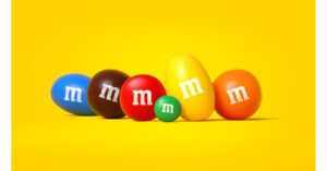 La identidad verbal de la marca M&M´s es tan icónica que ya no necesita de palabras para ser reconocida.