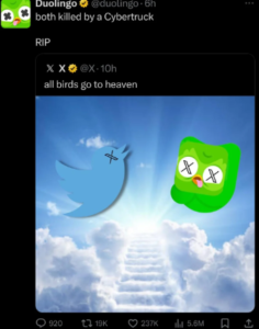 El anuncio de la muerte de Duolingo generó gran conversación en redes sociales y medios internacionales.