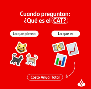 Con una estrategia de copywriting creativo y sumado a las tendencias actuales, Santander busca que la audiencia comprenda de manera sencilla términos bancarios.