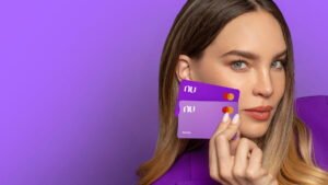 Belinda como embajadora de Nu.